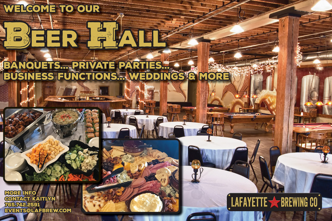 our beer hall can host your next party